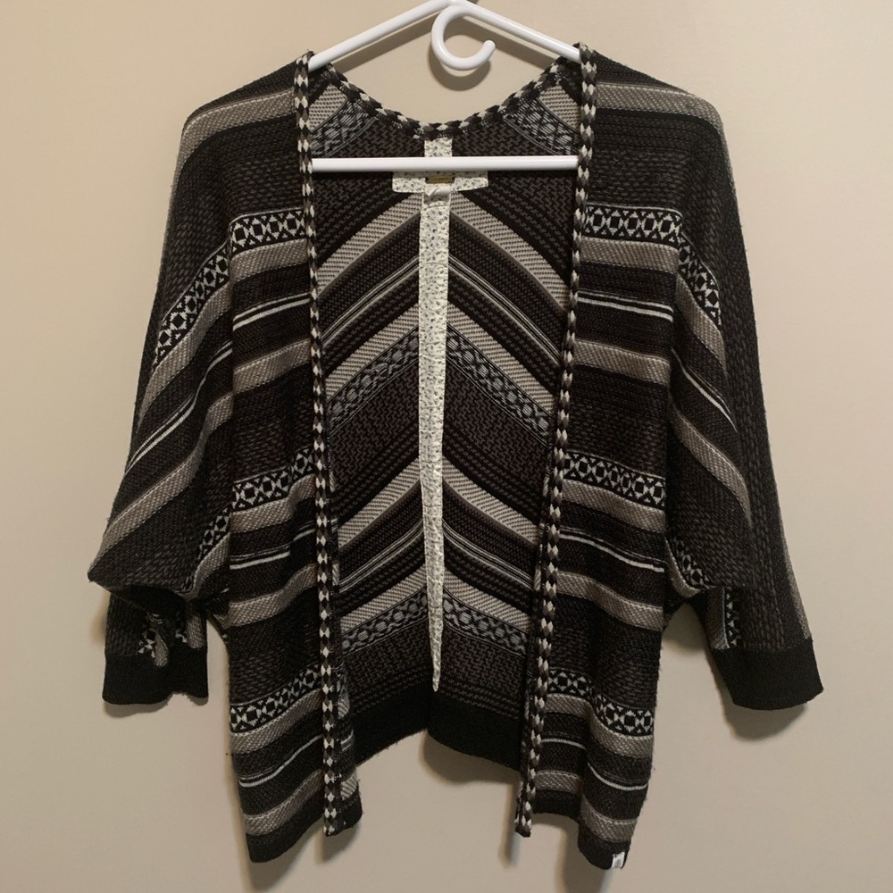 Element Batwing Open Front Cardigan, size S